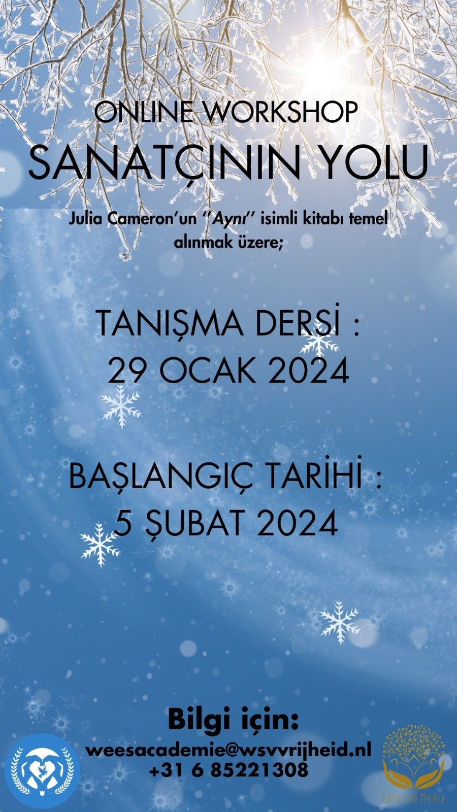 The Artist's Way-Online Workshop