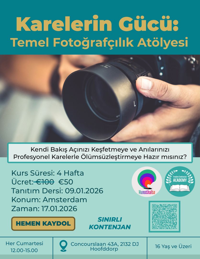 Karelerin Gücü: Temel Fotoğrafçılık Atölyesi